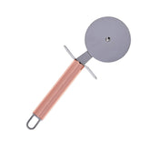 Cortador De Pizza Massa Circular Profissional Cook Style Aço Inoxidável Rose Gold - 20 cm - Ela Decora